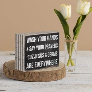 (3/$10) Primatives by Kathy Home Decor Sign